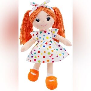 NIP June Garden Bella Rag Doll 23" Snuggle Cuties "Bella" Soft,Cuddly,Plush,Hugs